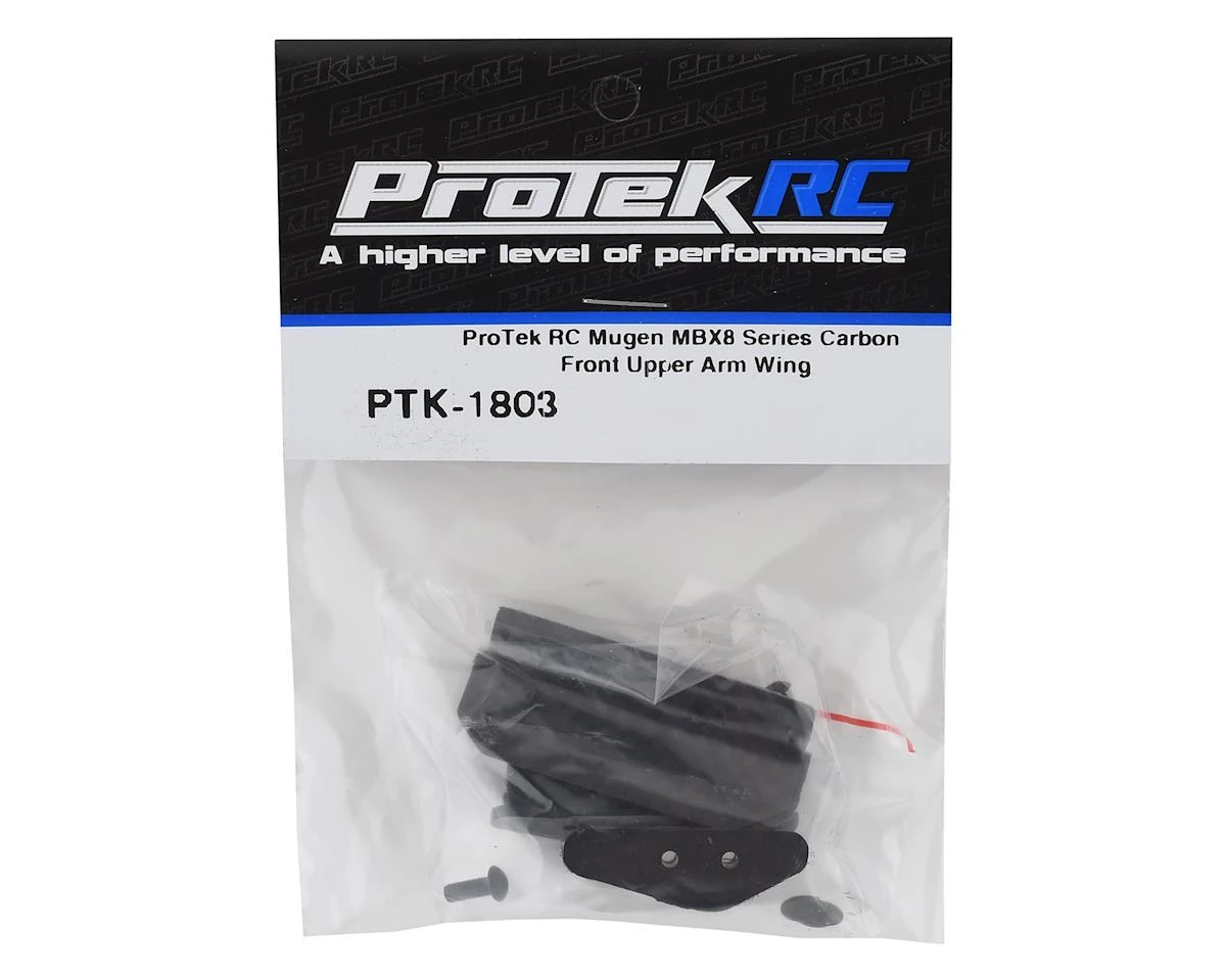 ProTek RC Mugen MBX8 Series Carbon Front Upper Arm Wing - Image 2