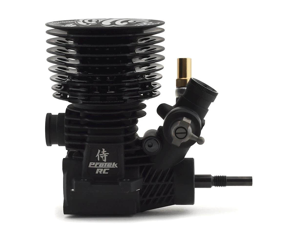 ProTek RC Samurai R03 3-Port .21 Competition Nitro Engine w/22E Carburetor (Turbo Plug) - Image 2