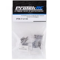 ProTek RC AE B6.2/B6.2D "Grade 5" Titanium Screw Kit (73) (Upper)